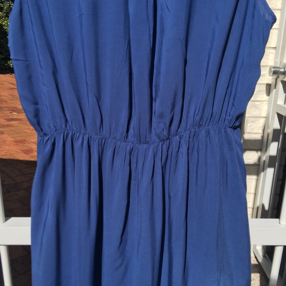 🌟Host Pick🌟 OJAY Blue Midi Dress NWOT Size 14 - Picture 9 of 14